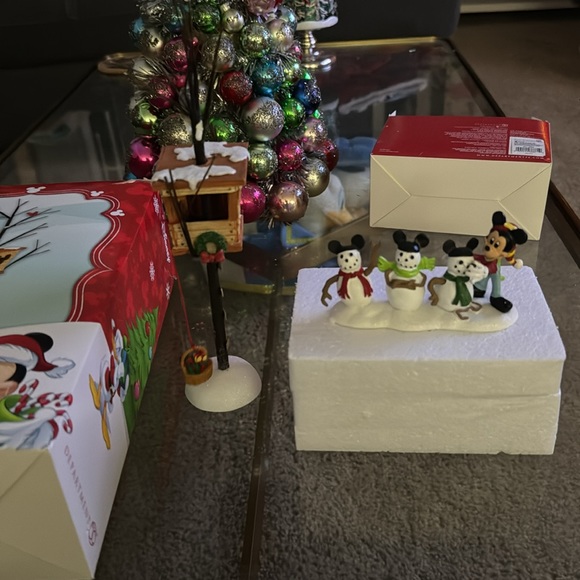 Department 56 Mickey’s Christmas Tree House and The Three...